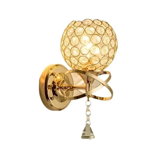 SWIATLO_Crystal_lampshade_3_Light_(WH/WW/NW)_strong_light_Led_Wall_Light_for_Living_Room/Modern_Style_Wall_Lamps_for_Bedroom/Led_Wall_Light_for_Home_Decoration/Led_Wall_Scone_for_Restaurants/Hotels