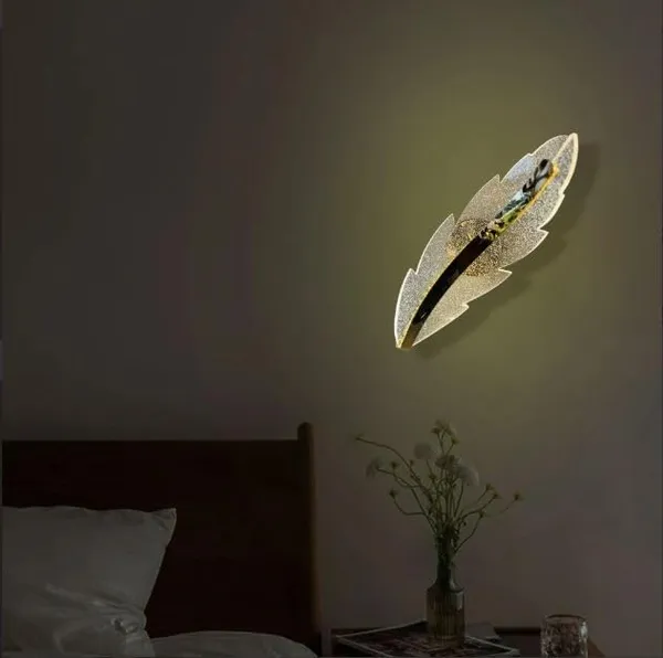 SWIATLO_Leaf_Design_LED_Wall_Sconce_for_Living_Room_/Modern_Style_Energy_saving_Led_Wall_Lamps_for_Bedroom/Led_Wall_Light_for_Home_Decoration/Led_Wall_Scone_for_Home/Bar/Kitchen/Restaurants