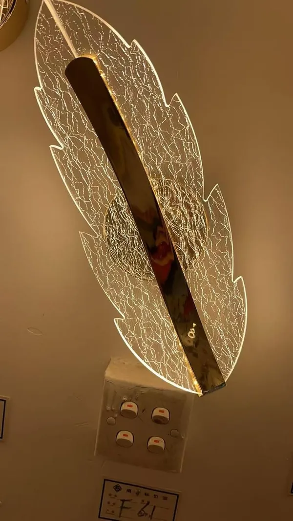 SWIATLO_Leaf_Design_LED_Wall_Sconce_for_Living_Room_/Modern_Style_Energy_saving_Led_Wall_Lamps_for_Bedroom/Led_Wall_Light_for_Home_Decoration/Led_Wall_Scone_for_Home/Bar/Kitchen/Restaurants