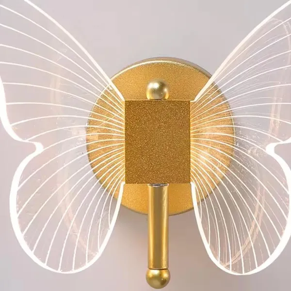 SWIATLO_Elegant_Butterfly_Design_Decorative_LED_Lamp_for_Living_Room_&_Hallway_/Modern_Style_Energy_saving_Led_Wall_Lamps_for_Bedroom/Led_Wall_Scone_for_Home/Bar/Kitchen/Restaurants