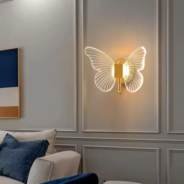 SWIATLO_Elegant_Butterfly_Design_Decorative_LED_Lamp_for_Living_Room_&_Hallway_/Modern_Style_Energy_saving_Led_Wall_Lamps_for_Bedroom/Led_Wall_Scone_for_Home/Bar/Kitchen/Restaurants
