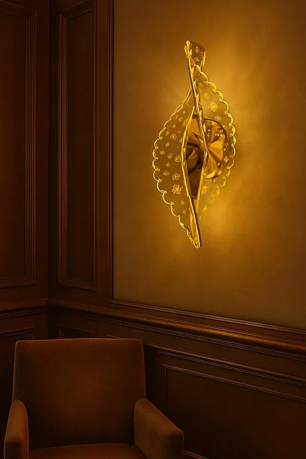 SWIATLO_Elegant_Gold_Finish_Wall_Light_Designer_Accent_Lamp_for_Living_Spaces_/Modern_Style_Energy_saving_Led_Wall_Lamps_for_Bedroom/Led_Wall_Scone_for_Home/Bar/Kitchen/Restaurants