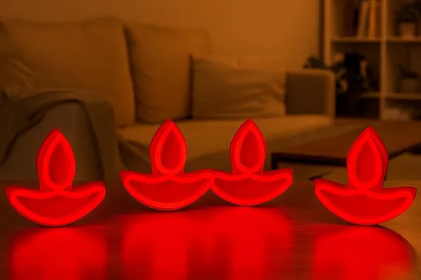 SWIATLO_Decorative_Festival_LED_Neon_Diya_Lamp_|_Decorative_Light_for_Diwali,_Pooja,_Home_&_Office_Decoration_|_Diwali_Festival_Diya_Sign_for_Pooja_Room/Dinning_Room/Living_Room/Restaurents_(Pack_of_2)