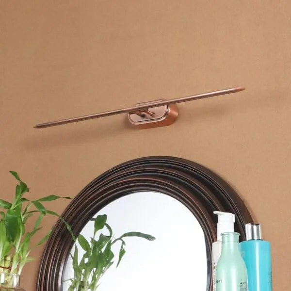 SWIATLO_Ultra-Slim_Modern_LED_Picture_Light_|_Adjustable_Wall_Mounted_Art_Light_|_Led_Display_Wall_Light_to_Décor_Home/Living_Room/Bedroom/Office/Dining/Cafe/Restaurants_6_Watt_(Copper_Antique)
