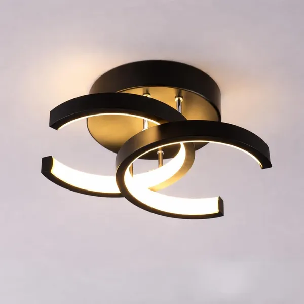 SWIATLO_Dual_ACR_Curve_Modern_LED_Ceiling_Lamp_for_Dinning_Table/Bedroom/Living_Room_|_Hanging_Lamp_for_Drying_Room_Led_Ceiling_Lamp_for_Home/Cafe/Restaurant