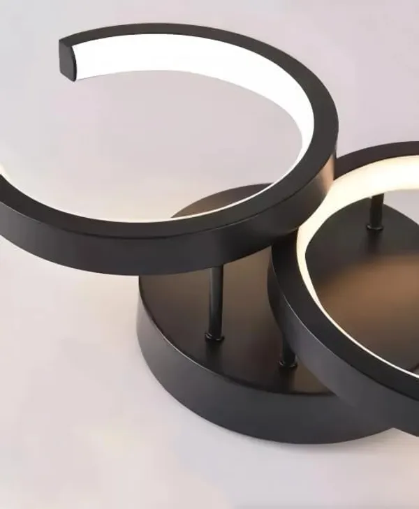 SWIATLO_Dual_ACR_Curve_Modern_LED_Ceiling_Lamp_for_Dinning_Table/Bedroom/Living_Room_|_Hanging_Lamp_for_Drying_Room_Led_Ceiling_Lamp_for_Home/Cafe/Restaurant