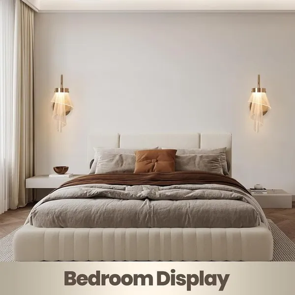 SWIATLO_Decorative_Wall_Lamp_for_Living_Room_|_Modern_Golden_Wall_Light_with_Metal_&_Acrylic_Body_|_3_Color_Modes_Warm_Natural_(KIN-A27D)