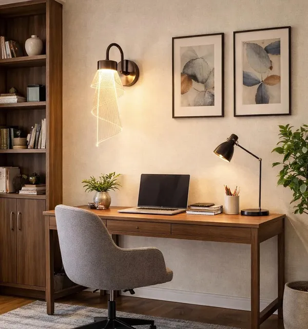 SWIATLO_Decorative_Wall_Lamp_for_Living_Room_|_Modern_Golden_Wall_Light_with_Metal_&_Acrylic_Body_|_3_Color_Modes_Warm_Natural_(KIN-A28L)