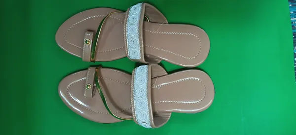Beige_Synthetic_Leather_Dual_Strap_Embellished_Sandals_For_Women