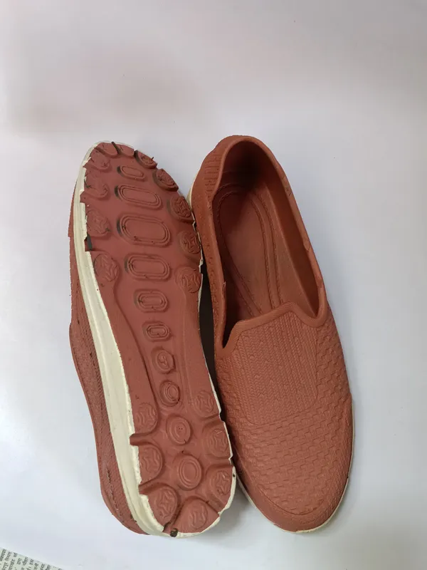 Terracotta_Brown_Mesh_Slip-On_Casual_Shoes_For_Women