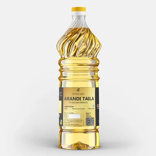 Songara-100-Pure-Castor-Oil-Arandi-Taila-Cold-Pressed-Natural-Ayurvedic-To-Support-Hair-Growth-Good-Skin-And-Strong-Nails-1-Unit_-_Pack_Of_2