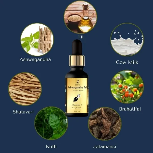 Songara-Ashwagandha-Oil-Ayurvedic-Massage-Oil-For-Men-Restores-Energy-Hardens-The-Relaxing-Muscles-Pure-Ayurvedic-Mens-Wellness-30-Ml-Pack-Of-1