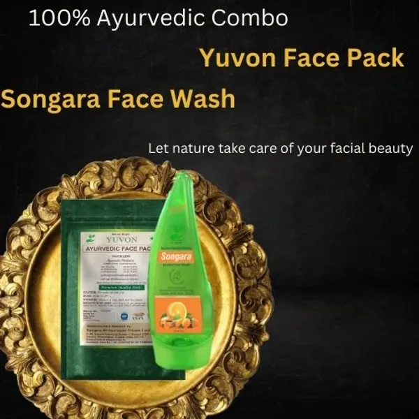 Songara-Ayurvedic-Yuvon-Face-Pack-Ayurvedic-Face-Washl-For-Healthy-Glowing-Radiant-Skin