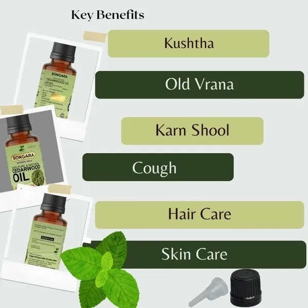 Songara-Cedarwood-Essential-Oil-100-Pure-Ayurvedic-Strengthens-Hair-Follicles-Promotes-Shiny-Hair-Beard-Oil-For-Men-Natural-Undiluted-Therapeutic-Grade-Essential-Oil-Chemical-And-Preservative-Free-20Ml_-_Pack_Of_2