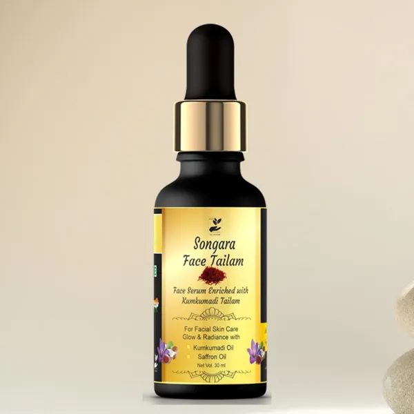 Songara-Face-Serum-Enriched-With-Kumkumadi-Tailam-For-Radiant-Healthy-Glowing-Skin-Non-Sticky-30-Ml