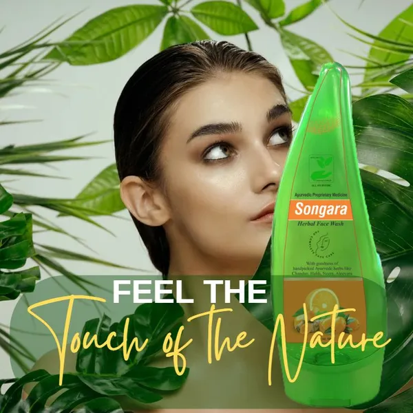 Songara-Herbal-Face-Wash-With-Ayurvedic-Wisdom-Of-Sandal-Wood-Aloe-Vera-Haldi-Face-Wash-For-Daily-Use-100-Ml_-_Pack_Of_2