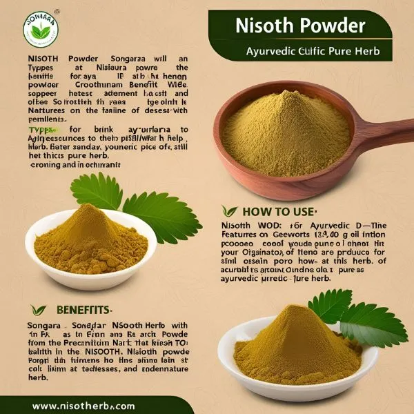 Songara-Nisoth-Operculina-Turpethum-Amp-Achyranthes-Aspera-The-Ayurvedic-Pure-Herb-50-Gm_-_Pack_Of_3