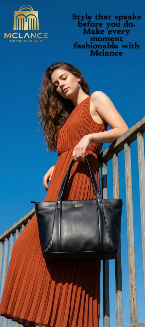 Black_Premium_Pu_Leather_Hand_Bag_For_Women