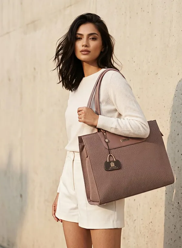 Brown_Premium_Pu_Leather_Hand_Bag_For_Women