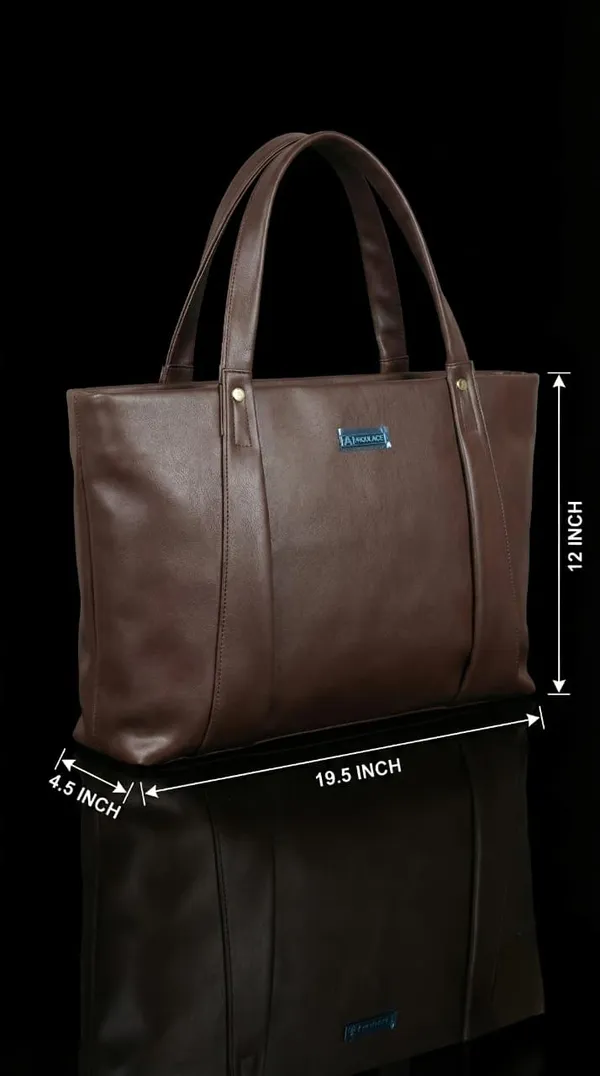 Brown_Premium_Pu_Leather_Hand_Bag_For_Women