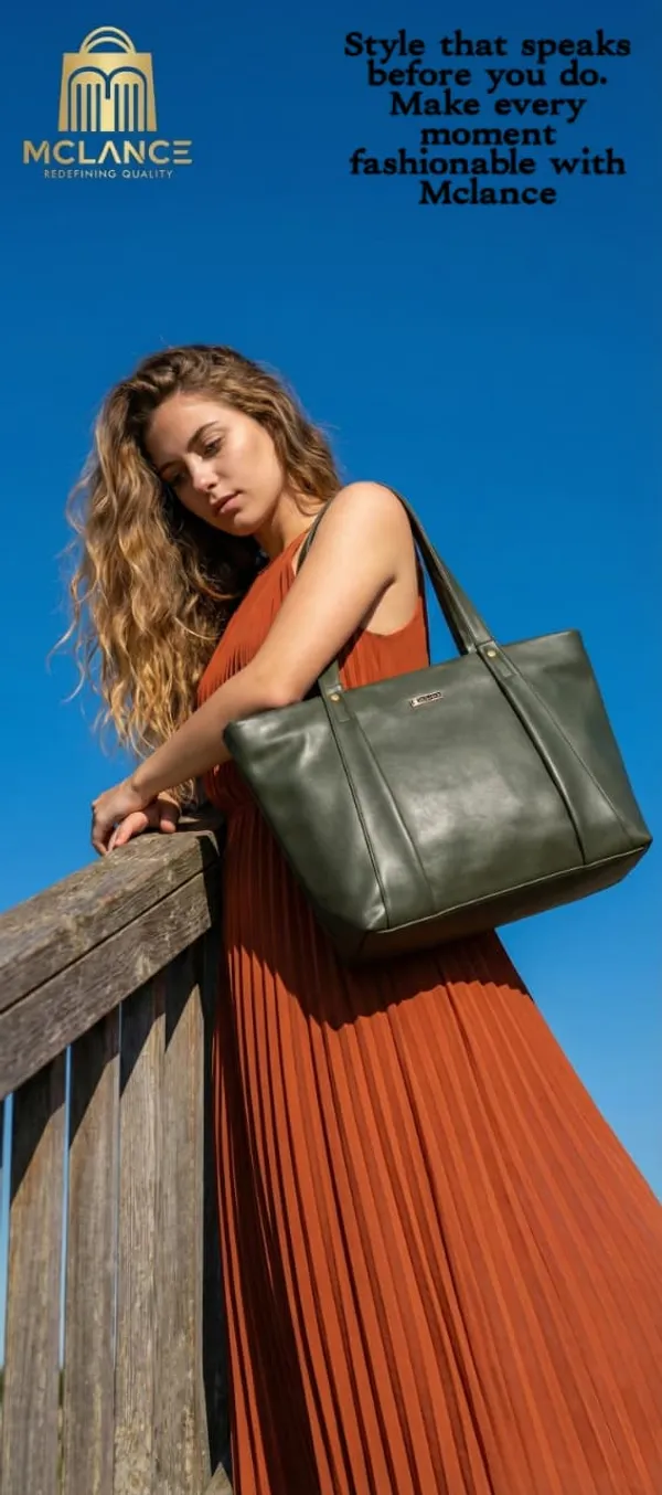 Olive_Green_Premium_Pu_Leather_Hand_Bag_For_Women