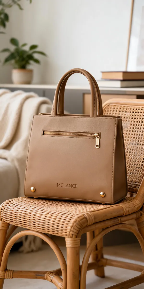 Tan_Premium_Pu_Leather_Hand_Bag_For_Women