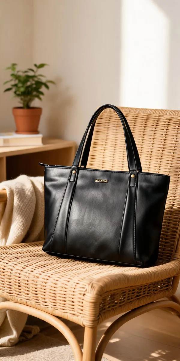 Black_Premium_Pu_Leather_Hand_Bag_For_Women