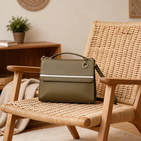 Olive_Green_Premium_Pu_Leather_Hand_Bag_For_Women