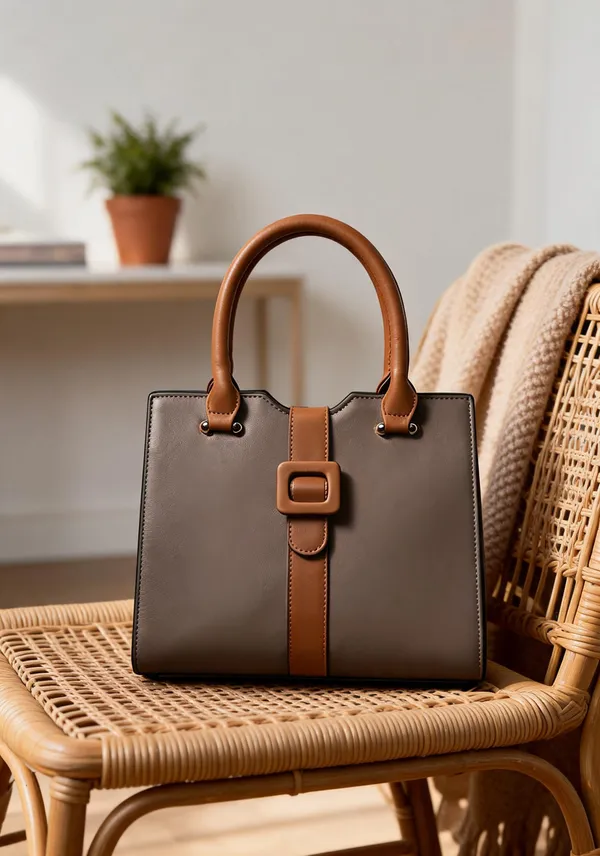 Tan_And_Brown_Premium_Pu_Leather_Hand_Bag_For_Women