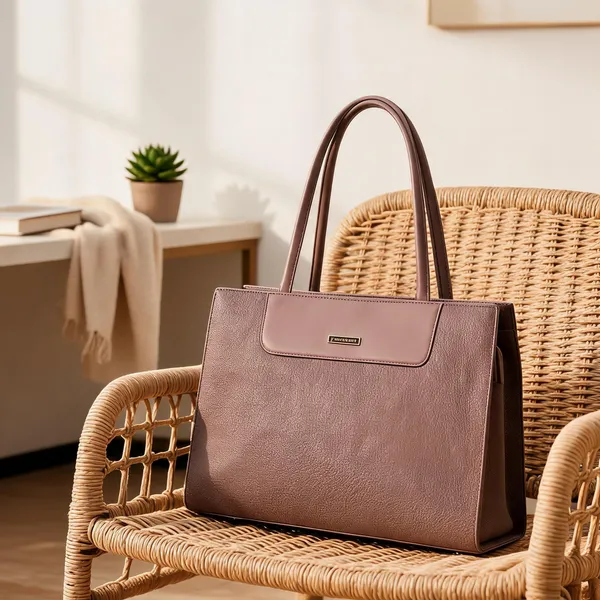 Brown_Premium_Pu_Leather_Hand_Bag_For_Women