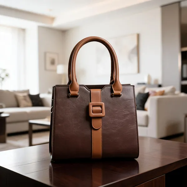 Brown_Premium_Pu_Leather_Hand_Bag_For_Women