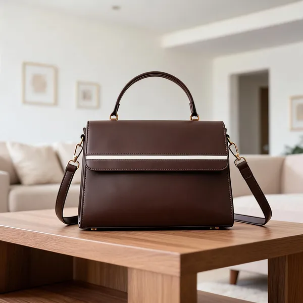 Brown_Premium_Pu_Leather_Hand_Bag_For_Women