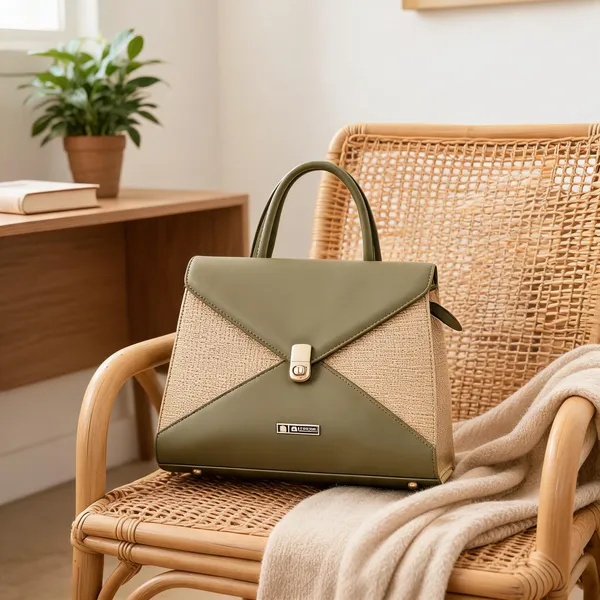 Olive_Green_Premium_Pu_Leather_Hand_Bag_For_Women