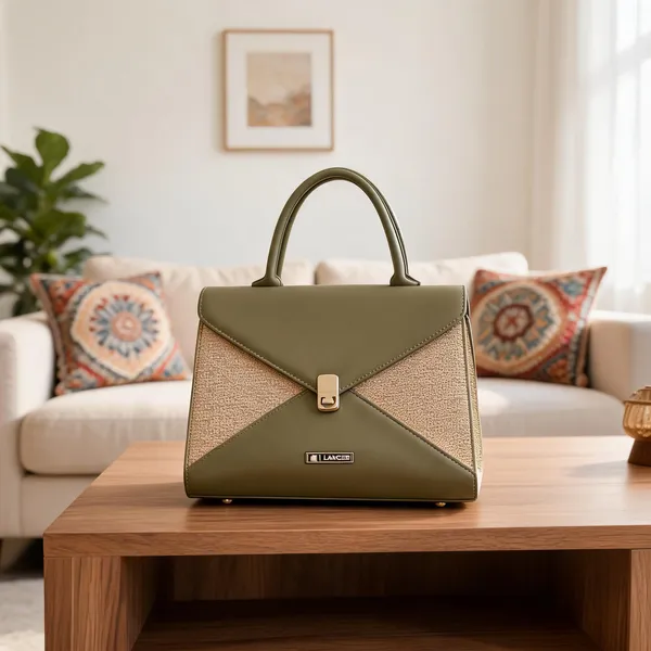 Olive_Green_Premium_Pu_Leather_Hand_Bag_For_Women