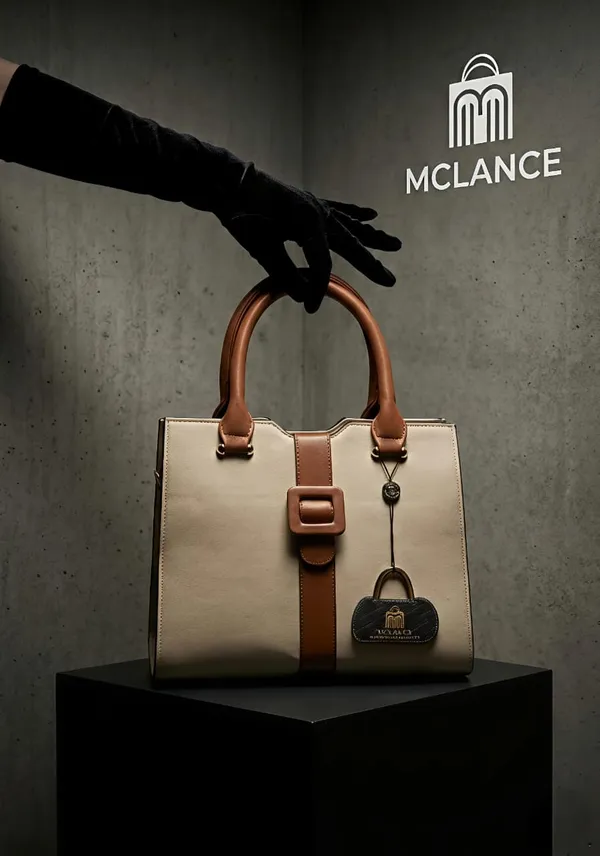 Beige_Premium_Pu_Leather_Hand_Bag_For_Women