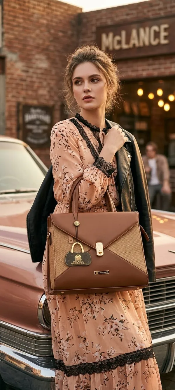 Tan_Premium_Pu_Leather_Hand_Bag_For_Women