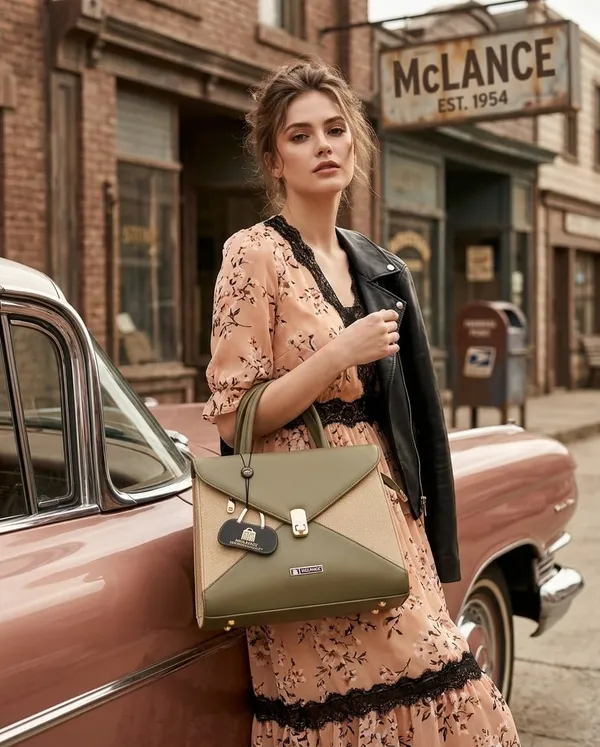 Olive_Green_Premium_Pu_Leather_Hand_Bag_For_Women