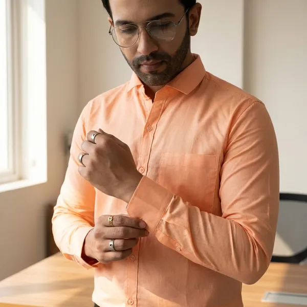 Mens_Cotton_Blend_Peach_Full_Sleeve_Shirt