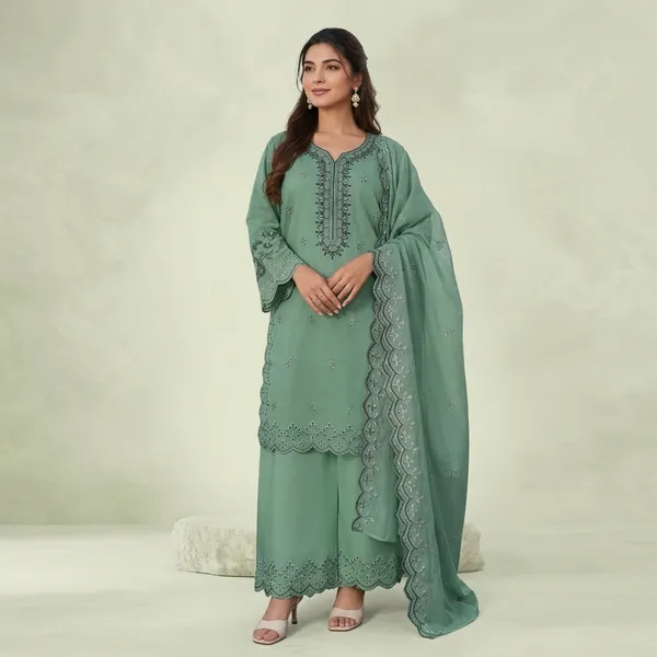 Sage_Green_Georgette_Embroidered_Suit_Set_For_Women