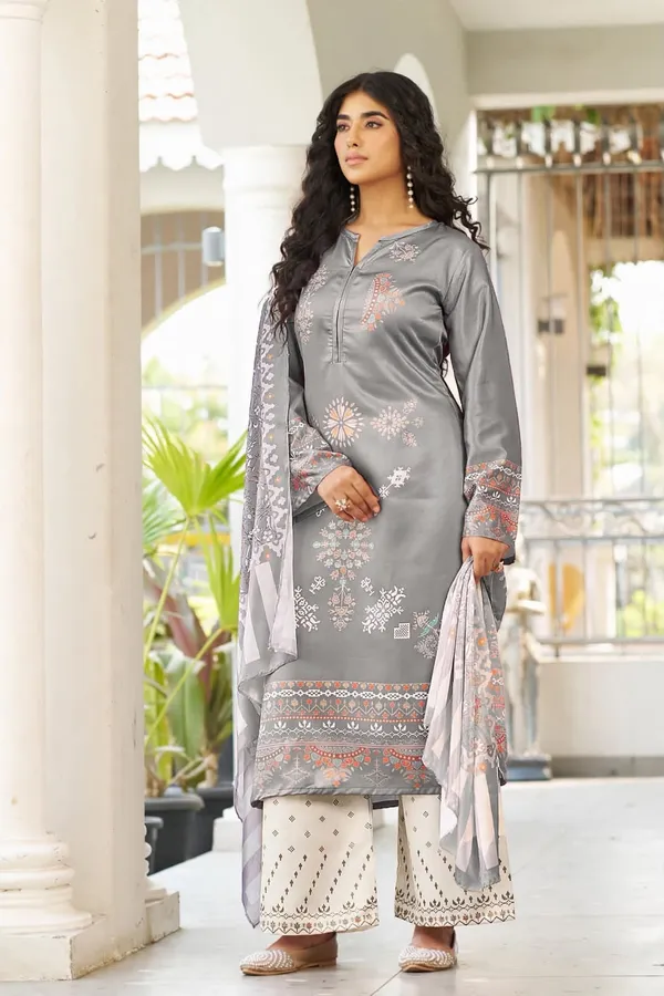 Fabric_Top_&_Bottom_in_Premium_Imported_Armani_Satin_With_Chinnon_Duppata