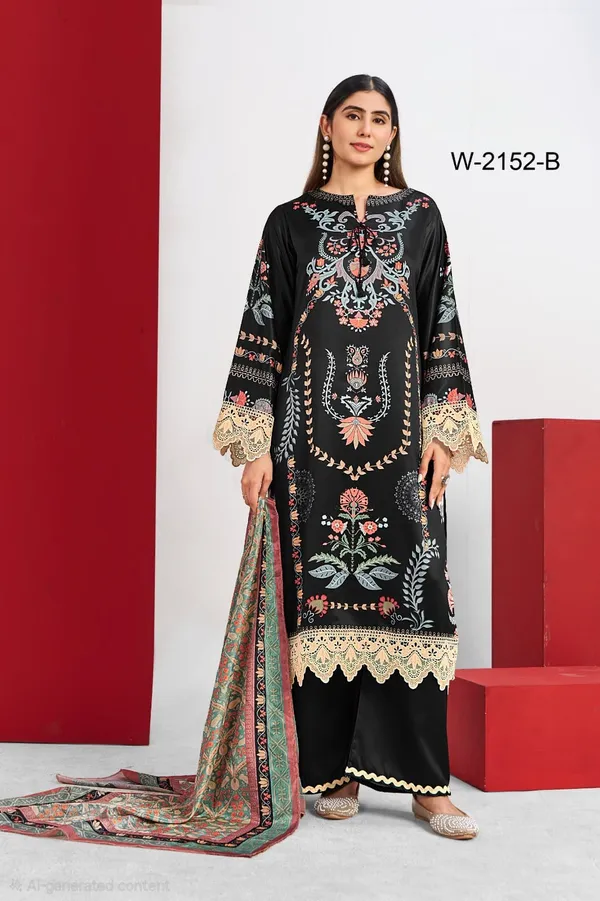 Elegant_3-piece_outfit_crafted_from_premium_imported_satin,_featuring_a_rich_digital_print_that_blends_modern_and_traditional_design_elements._The_shirt_is_beautifully_finished_with_heavy_lace_detailing_on_the_sleeves_and_hem,_adding_a_touch_of_sophistication.