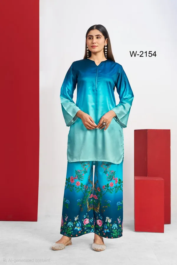 This_satin_teal_kurta_paired_with_statement_floral_bottoms_is_all_about_grace_with_a_touch_of_bold._Perfect_blend_of_comfort_and_style