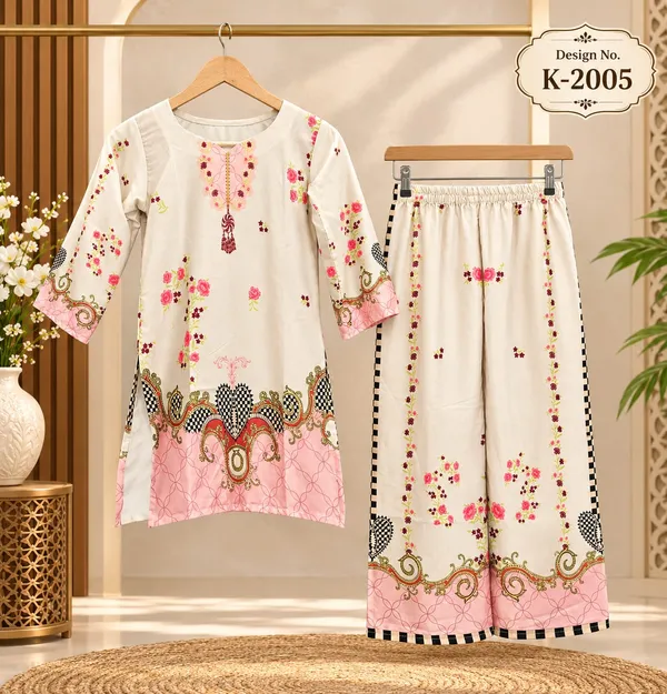 imported_Fabric_Premium_Mal_Satin_top_and_Bottom_With_Miyani_kurti_for_girls
