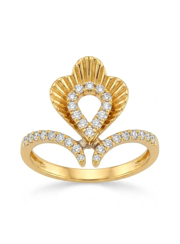 14K_Gold_Natural_Diamond_Ring_–_0.45_Ct_Round_Brilliant_Cut_Diamond_Ring_|_H-I_Color,_VS-SI_Clarity
