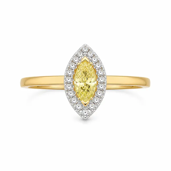 14K_Yellow_Gold_Marquise_Yellow_Gemstone_Halo_Diamond_Ring_–_0.13_Ct_Natural_Diamonds