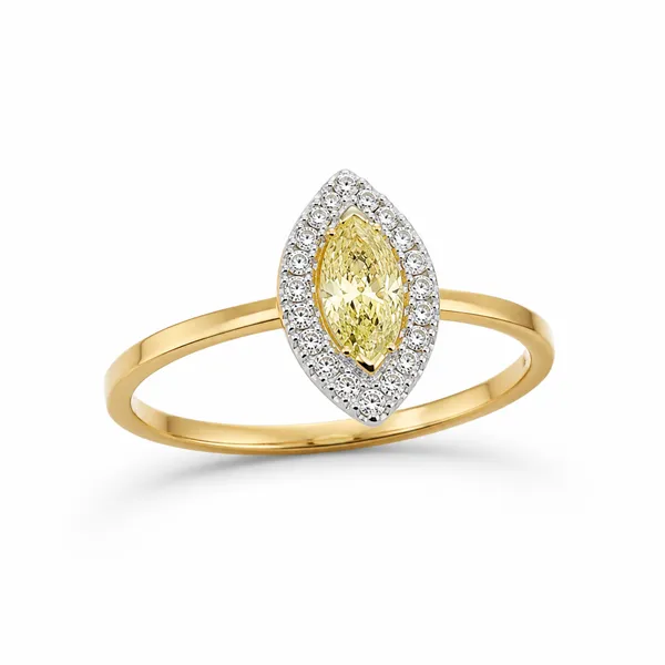 14K_Yellow_Gold_Marquise_Yellow_Gemstone_Halo_Diamond_Ring_–_0.13_Ct_Natural_Diamonds