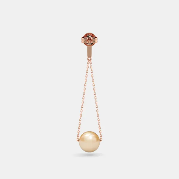18K_Gold_Pearl_Drop_Earrings_for_Women_|_18_Karat_Gold_Chain_Earrings_|_8mm_Pearl_Dangle_Earrings_|_Lightweight_Designer_Earrings