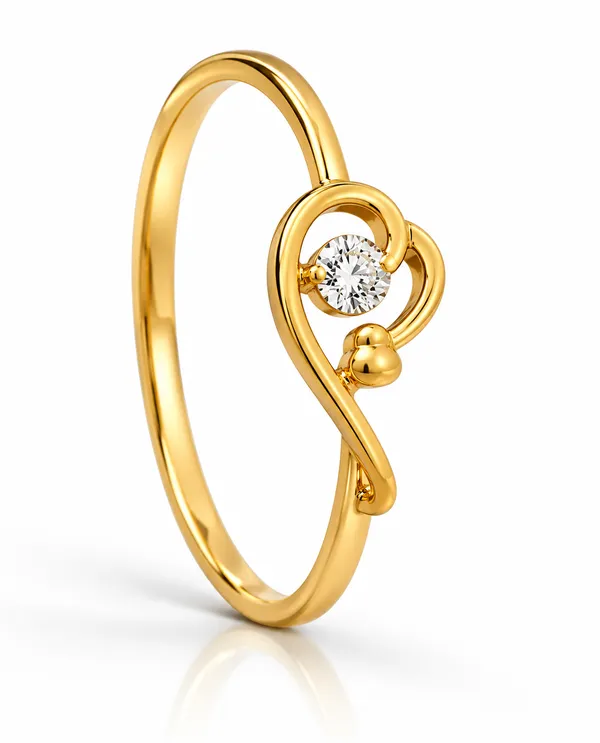 18K_Yellow_Gold_Natural_Diamond_Floral_Loop_Ring