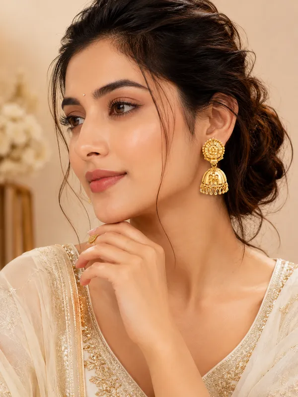 1_Gram_Gold_Plated_Pushpika_Jhumka_Earrings