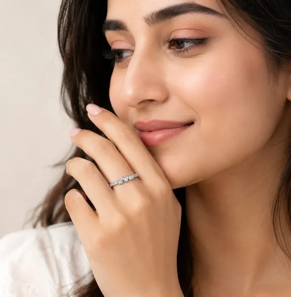 925_Sterling_Silver_Heart_Ring_for_Women_with_CZ_Stones_–_Triple_Heart_Elegant_Ring
